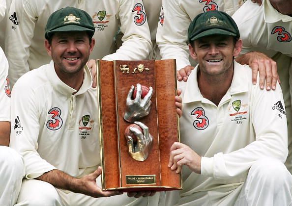 The designers tried to immortalize Warne and Muralitharan's wrists